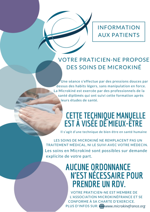 Affiche "Information au patient" - Format A3